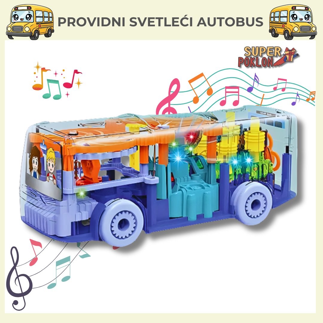 Svetleći Muzički Autobus🎁
