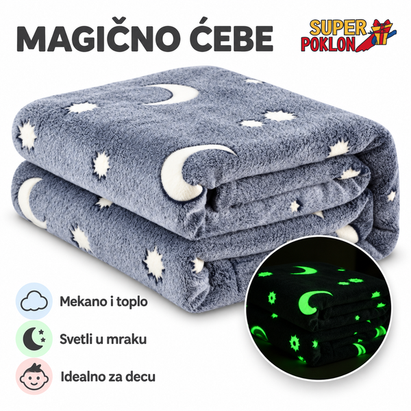 Magično ćebe koje svetli u mraku