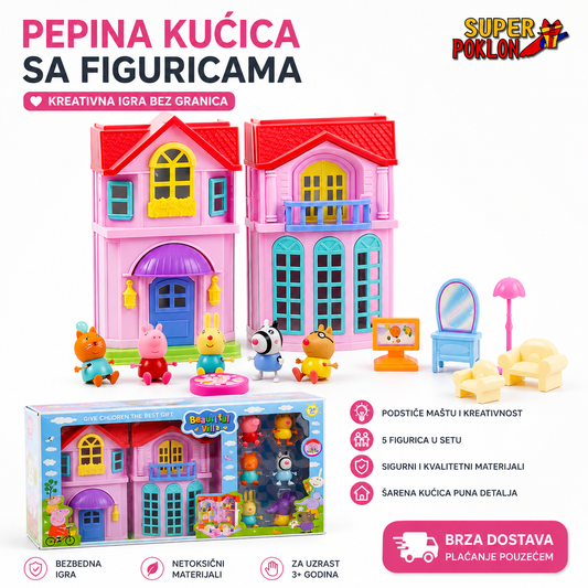 Peppa Pig - Najbolja Kućica sa Igračkama🏡