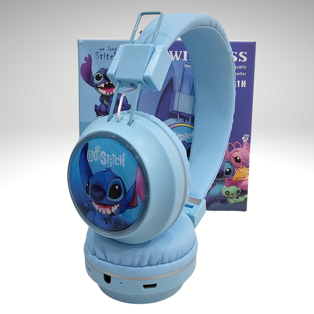 3u1 Stitch Set – Ranac + Slušalice + Dečiji Sat