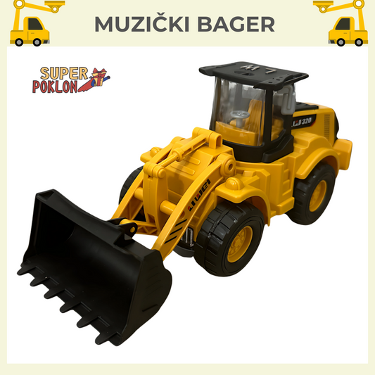Igračka bager za male graditelje👷
