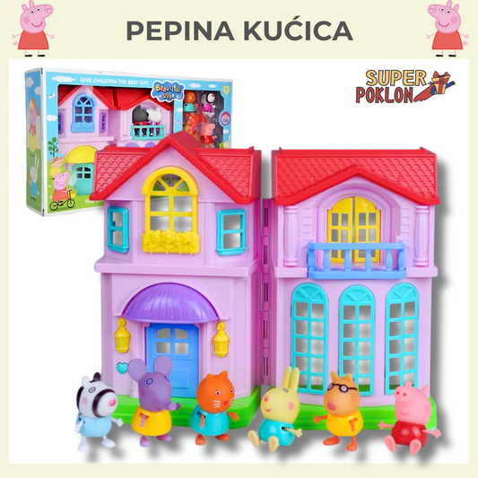 Peppa Pig - kućica sa figuricama ✨🏡
