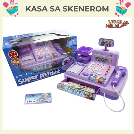 Frozen Kasa – Čarobna Igra Trgovine❄️🛒