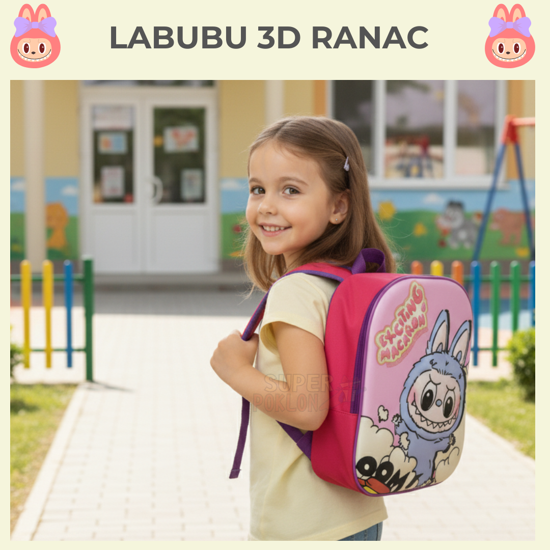 3D Labubu-Ranac za Vrtić💫🎀