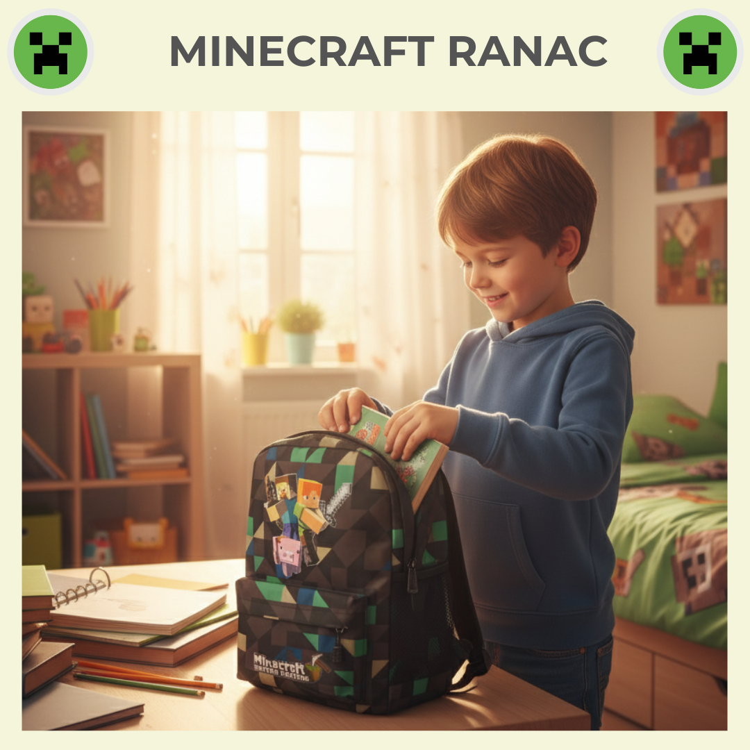 Ranac za Školu - MINECRAFT ⛏🔨