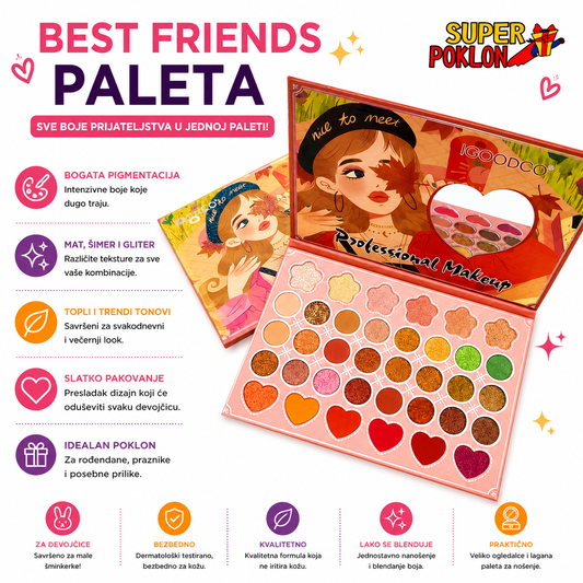 Paleta Senki-Za Mlade Šminkerke 💖🌈