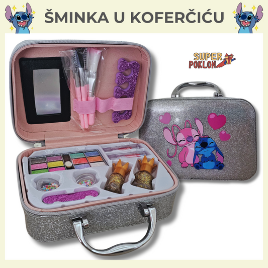 Stich set za Šminkanje u koferčiću🌟💄👜