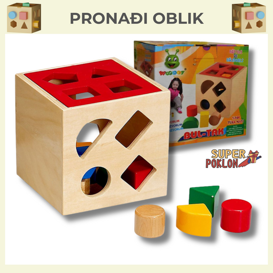 "PRONAĐI OBLIK" -Učenje kroz Igru! 🧠👶