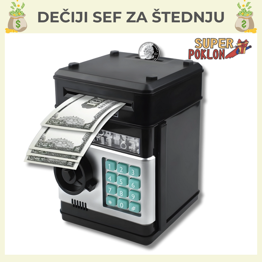 Dečiji Sef za Štednju-Male Štediše!💰