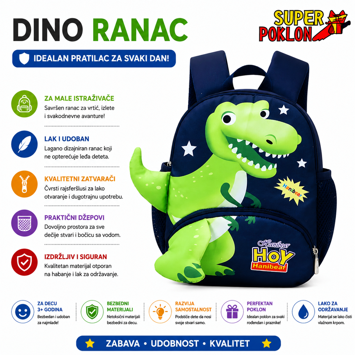 Dino Ranac-Dino Avantura!🎒🦖