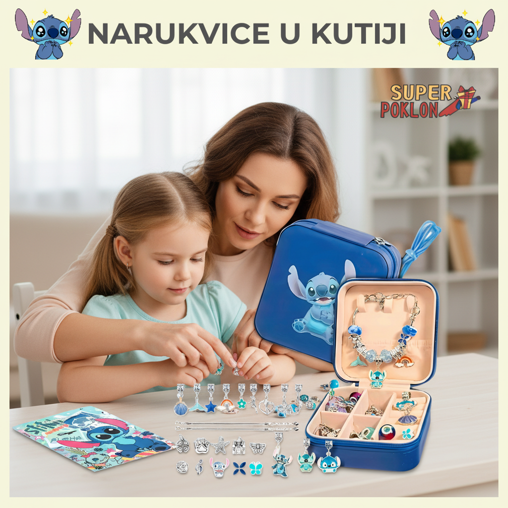 Čarobni Stitch Set za Narukvice 📿