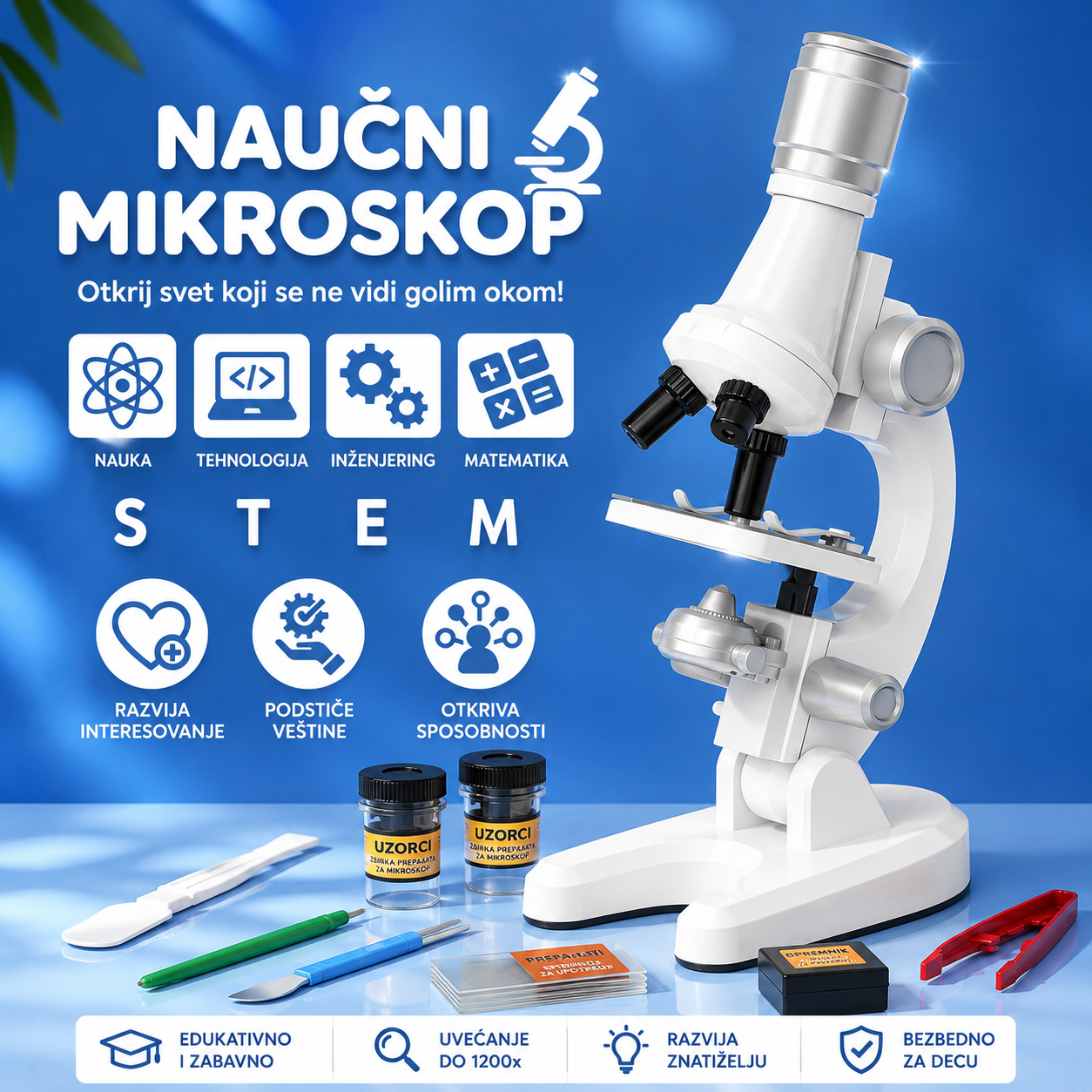 Dečiji mikroskop 🔬✨