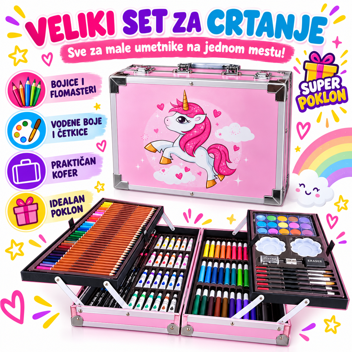 Set Za Crtanje-Probudi Maštu! 🎨🌈